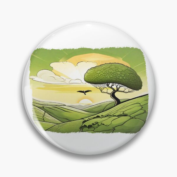 Item preview, Sycamore Gap And Colorful Sunset With Eagle designed and sold by SwanAndStone.