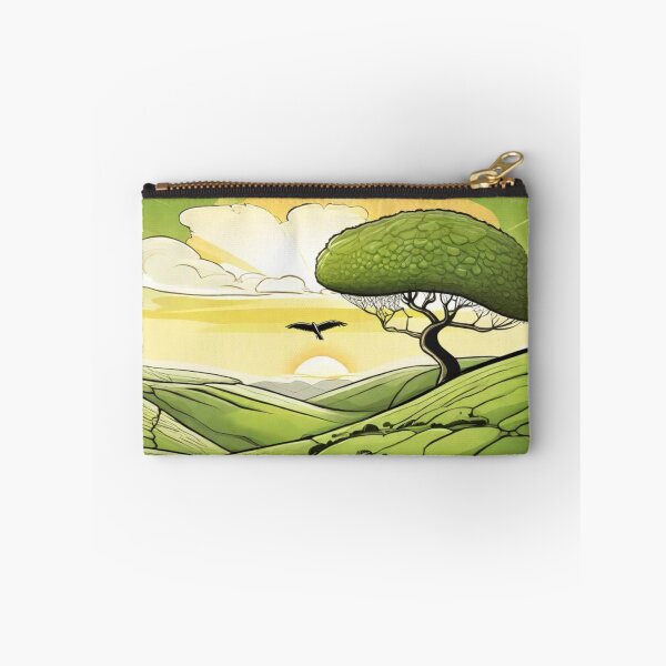 Item preview, Sycamore Gap And Colorful Sunset With Eagle designed and sold by SwanAndStone.