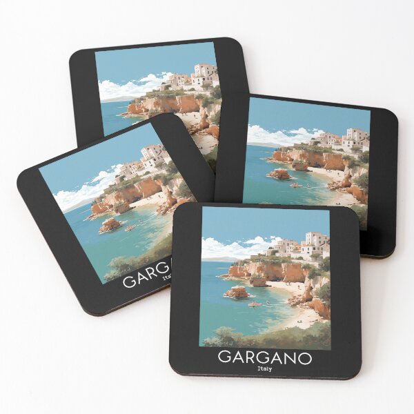 Item preview, A Vintage Travel Illustration of Gargano - Italy  designed and sold by GoodOldVintage.