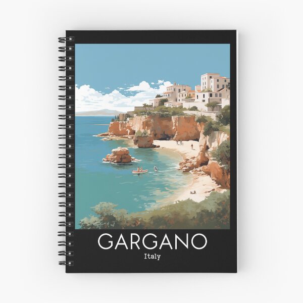 Item preview, A Vintage Travel Illustration of Gargano - Italy  designed and sold by GoodOldVintage.