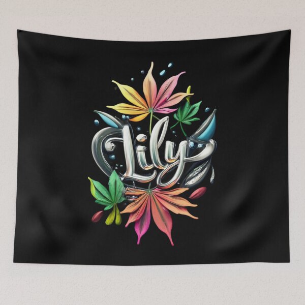 Item preview, Name Illustration, Lily Name designed and sold by AAcrew.