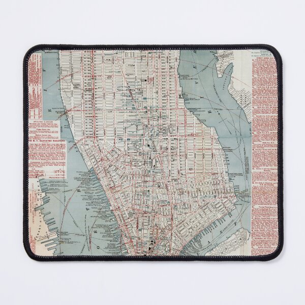 Item preview, Old map of New York (1877) designed and sold by coolshitba.
