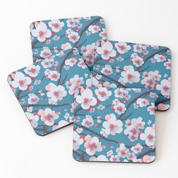 Item preview, Exquisite Japanese Realistic Cherry Blossom Isometric Pattern designed and sold by KuroeStudio.