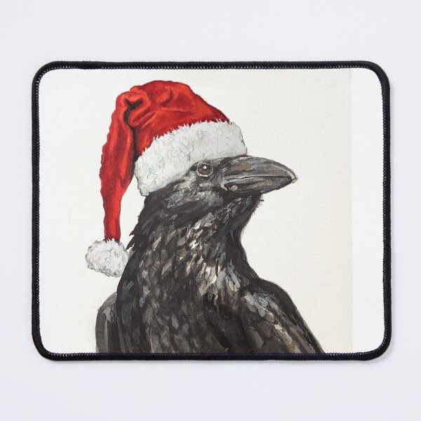 Item preview, Santa Corvid designed and sold by jenesaiscluck.