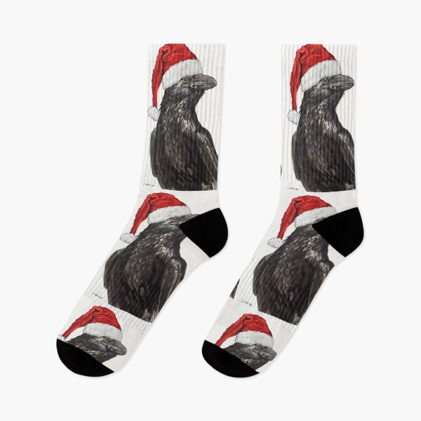 Item preview, Santa Corvid designed and sold by jenesaiscluck.