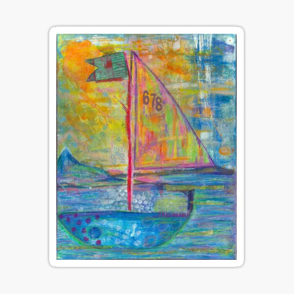 Sailing by ... Sticker
