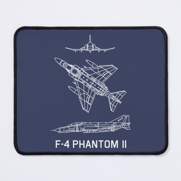 Item preview, F-4 Phantom II American Jet Aircraft Fighter Bomber Plane Blueprints designed and sold by MilitaryMart.