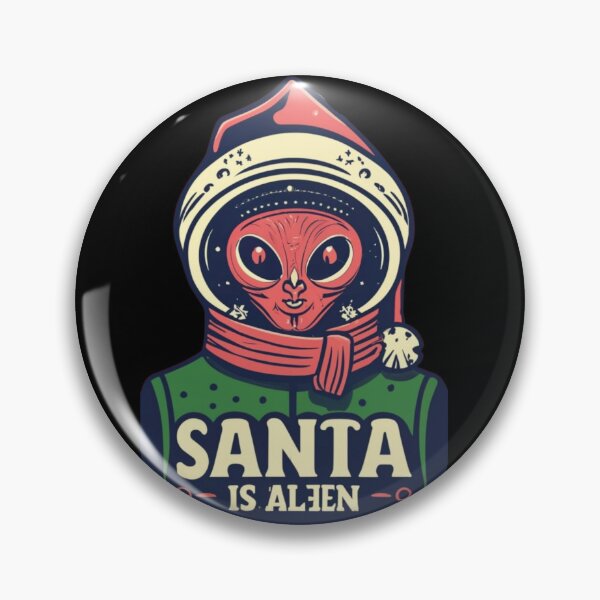 Item preview, Santa is Alien Ugly Christmas designed and sold by RunThatApparel.