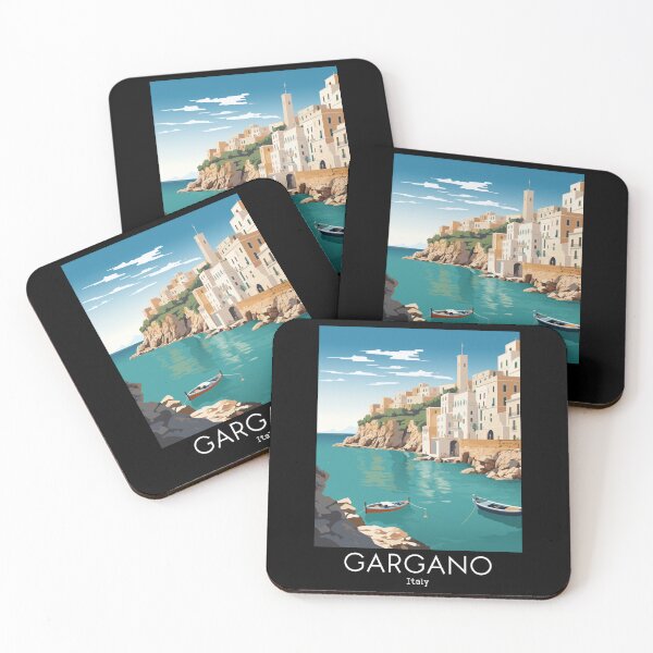 Item preview, A Vintage Travel Illustration of Gargano - Italy  designed and sold by GoodOldVintage.
