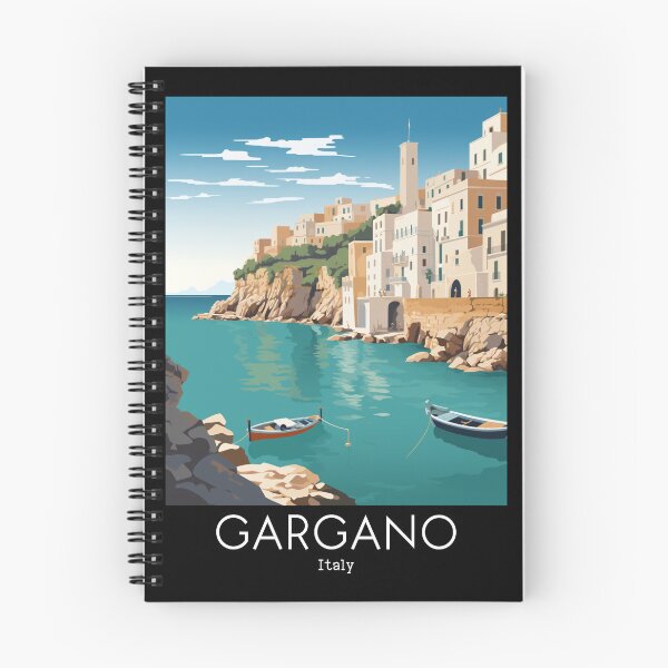 Item preview, A Vintage Travel Illustration of Gargano - Italy  designed and sold by GoodOldVintage.