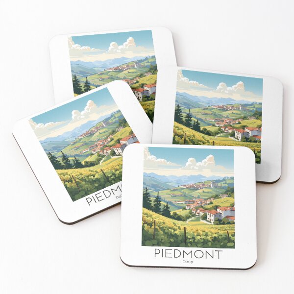 Item preview, A Vintage Travel Illustration of Piedmont - Italy  designed and sold by GoodOldVintage.