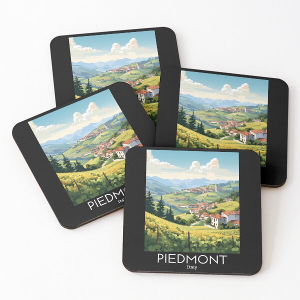 Item preview, A Vintage Travel Illustration of Piedmont - Italy  designed and sold by GoodOldVintage.