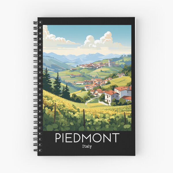 Item preview, A Vintage Travel Illustration of Piedmont - Italy  designed and sold by GoodOldVintage.