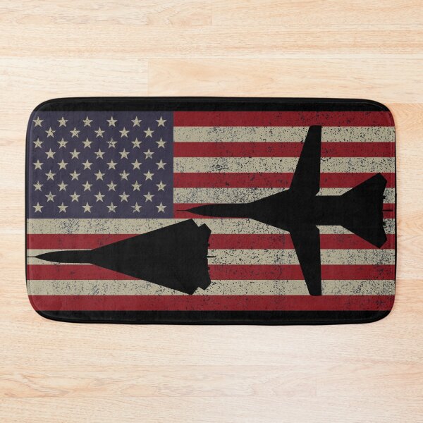 Item preview, F-111 Aardvark Fighter Plane USA Patriotic Flag Gift  designed and sold by MilitaryMart.