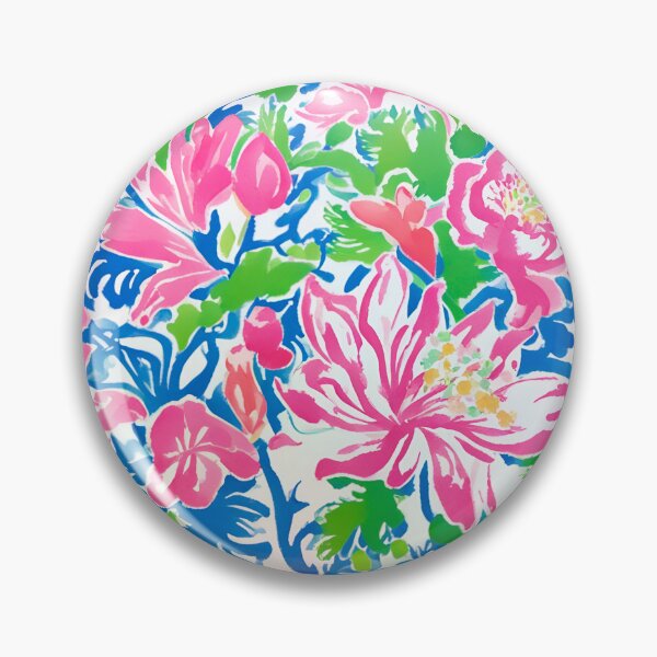 Item preview, Preppy tiger lilies, peonies and leaves designed and sold by SophieClimaArt.
