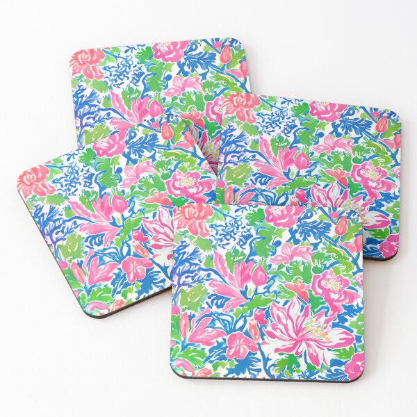 Item preview, Preppy tiger lilies, peonies and leaves designed and sold by SophieClimaArt.
