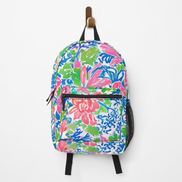 Item preview, Preppy tiger lilies, peonies and leaves designed and sold by SophieClimaArt.