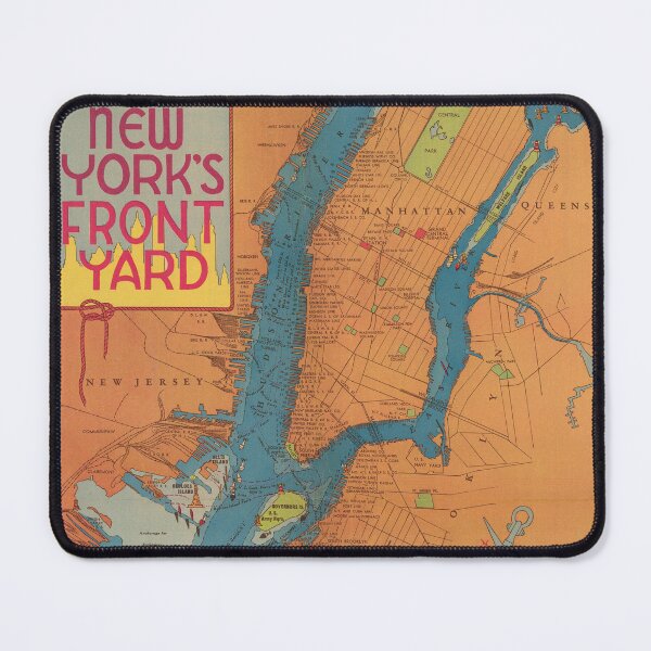 Item preview, Old map of New York (1938) designed and sold by coolshitba.