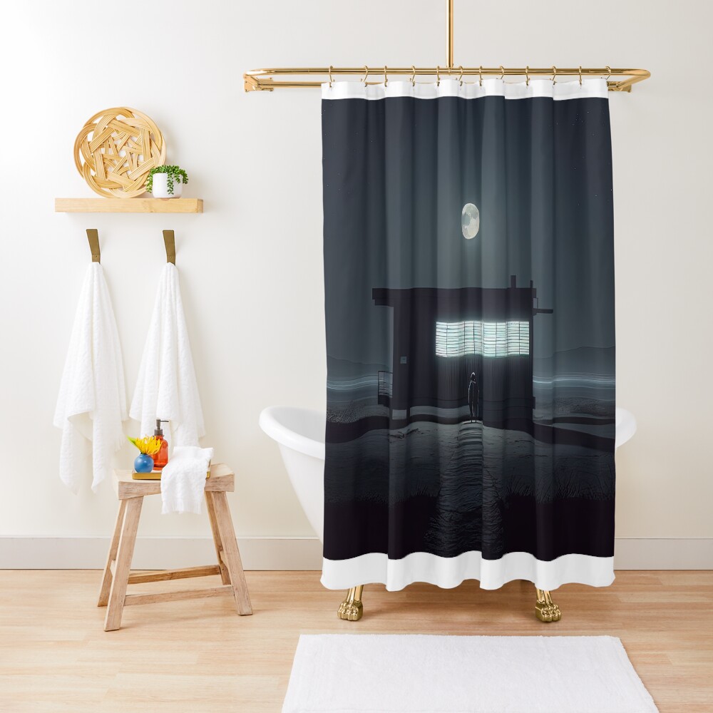 Item preview, Shower Curtain designed and sold by BahasaDesign.