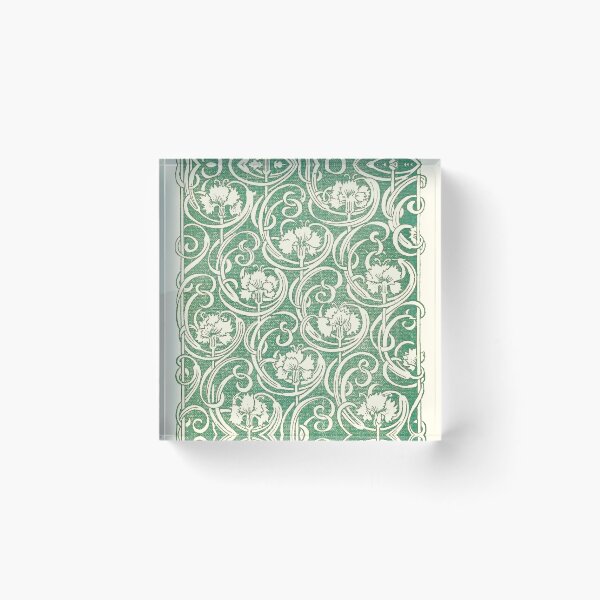 Item preview, Floral art nouveau pattern 1900, restored by Mindthecherry designed and sold by MINDTHECHERRY.
