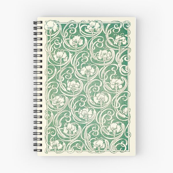 Item preview, Floral art nouveau pattern 1900, restored by Mindthecherry designed and sold by MINDTHECHERRY.