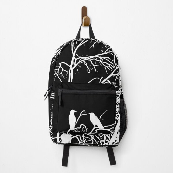 Item preview, Winter Ravens - White On Black designed and sold by Douglas E. Welch Design and Photography.