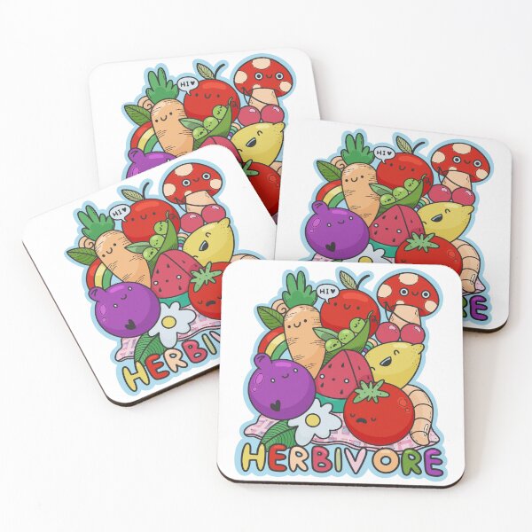 Aperçu de l'œuvre Herbivore Kawaii créée et vendue par House Of Wonderland.