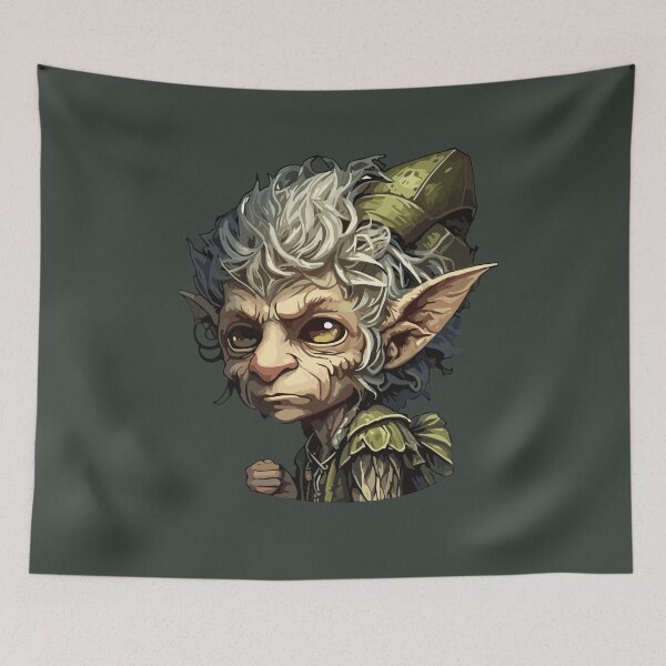 Item preview, Dark Druid Halfling  designed and sold by Ellimade.