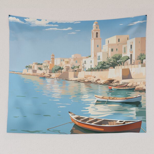 Item preview, A Vintage Travel Illustration of Salento - Italy  designed and sold by GoodOldVintage.