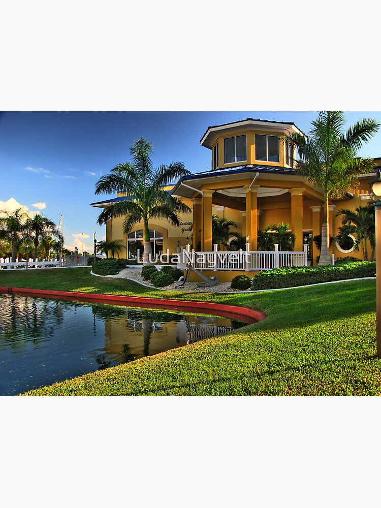 "Charlotte Yacht Club" Poster for Sale by LudaNayvelt Redbubble