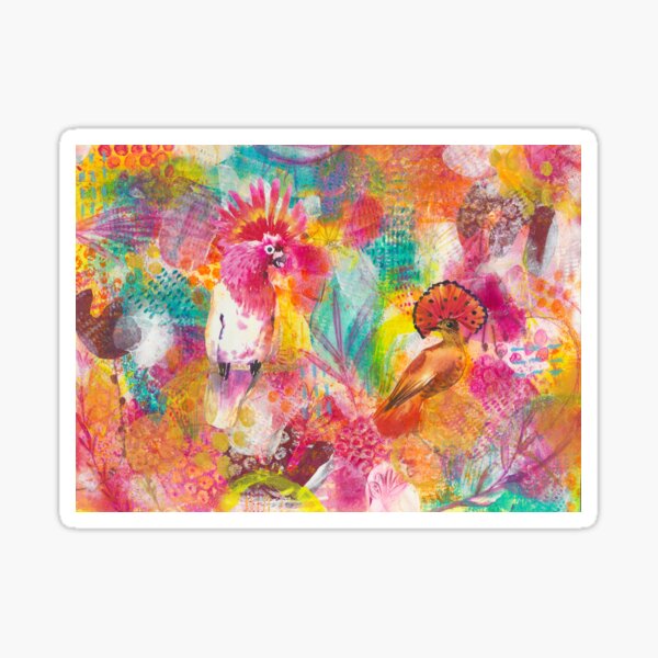 Golden Jungle Sticker