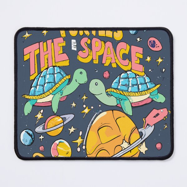 Item preview, Space Turtles designed and sold by QUOTABLE STICKERS.