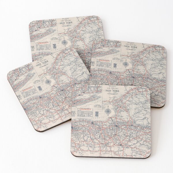 Item preview, Old map of New York (1927) designed and sold by coolshitba.