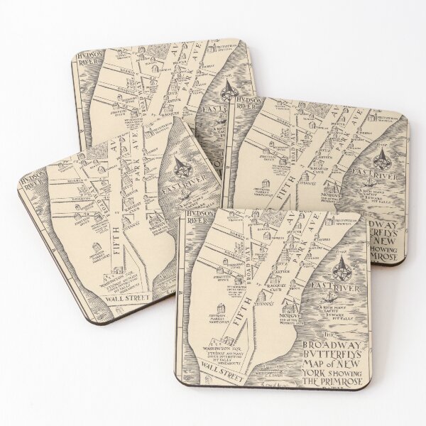 Item preview, Old map of New York (1925) designed and sold by coolshitba.