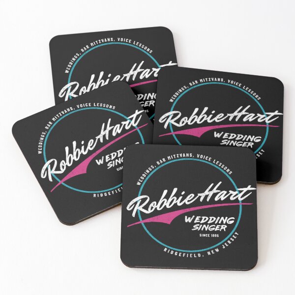 Item preview, Robbie Hart - Wedding Singer since 1985 - vintage logo designed and sold by Primotees.