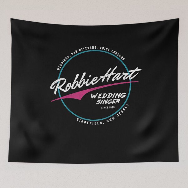 Item preview, Robbie Hart - Wedding Singer since 1985 - vintage logo designed and sold by Primotees.