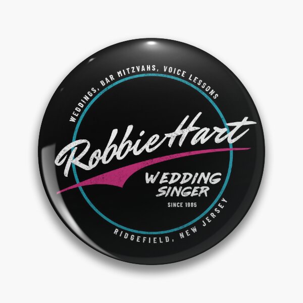 Item preview, Robbie Hart - Wedding Singer since 1985 - vintage logo designed and sold by Primotees.