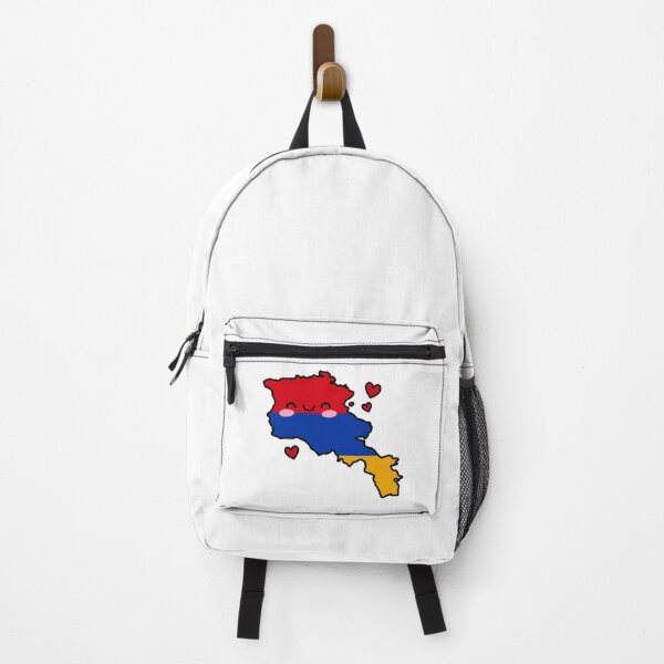 Item preview, Armenia Flag Map Smile with Love designed and sold by pixelsparkzone.