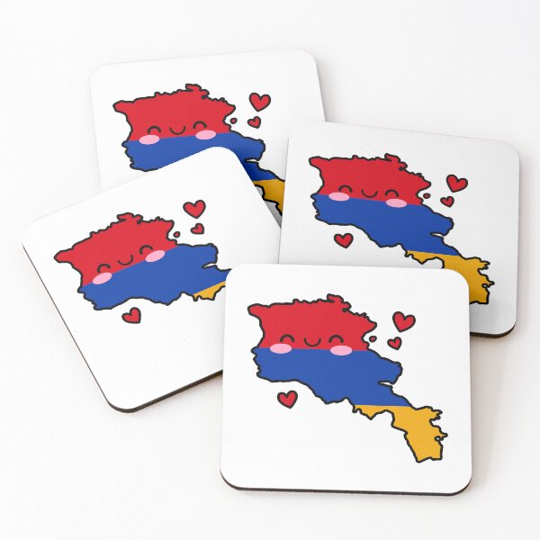 Item preview, Armenia Flag Map Smile with Love designed and sold by pixelsparkzone.