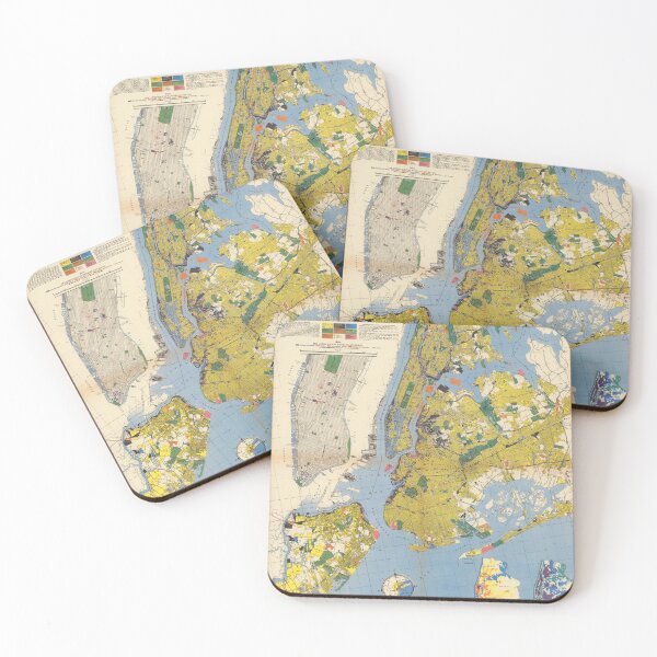 Item preview, Old map of New York (1939) designed and sold by coolshitba.