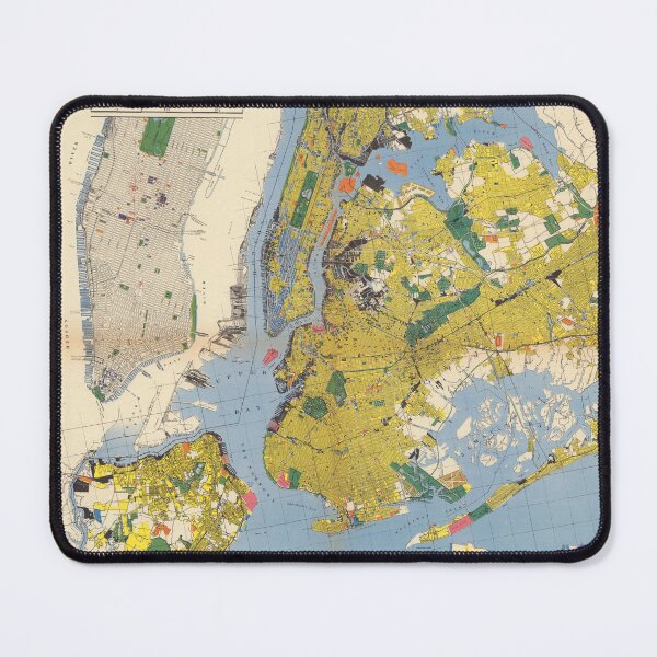 Item preview, Old map of New York (1939) designed and sold by coolshitba.
