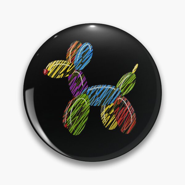 Item preview, Balloon dog in colour  designed and sold by SoulTrekking.