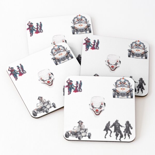 Item preview, The buggy clown stickers designed and sold by Graphichop.