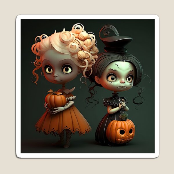 Item preview, The Goo's Whimsical World of Halloween Creatures designed and sold by TheTeeze.