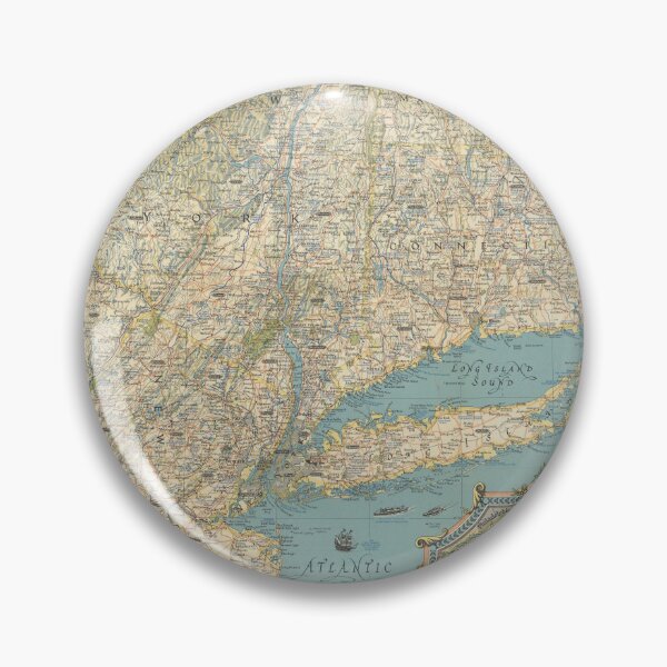 Item preview, Old map of New York (1939) designed and sold by coolshitba.