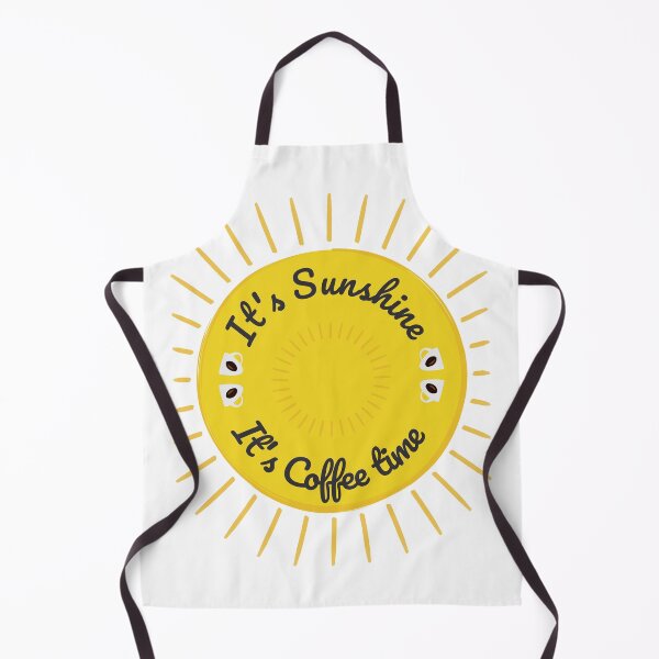 Item preview, It's sunshine, it's coffee time - sunshine and coffee lover designed and sold by ArtFisher.