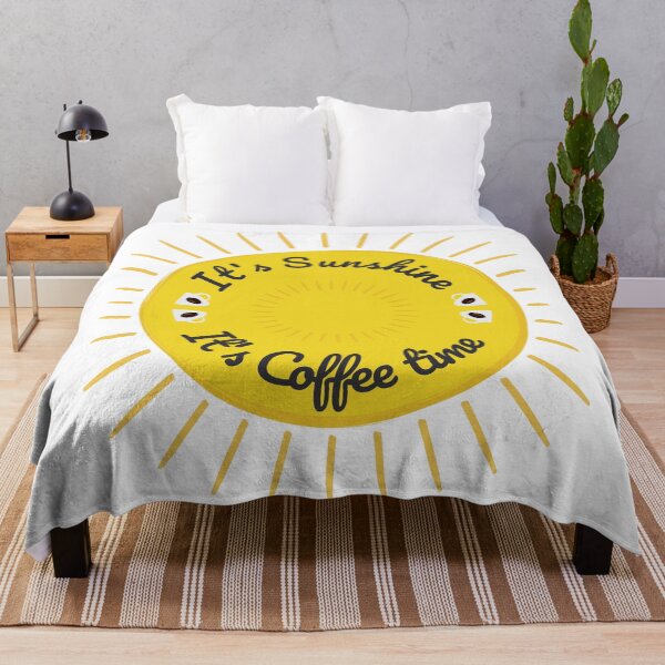 Item preview, It's sunshine, it's coffee time - sunshine and coffee lover designed and sold by ArtFisher.