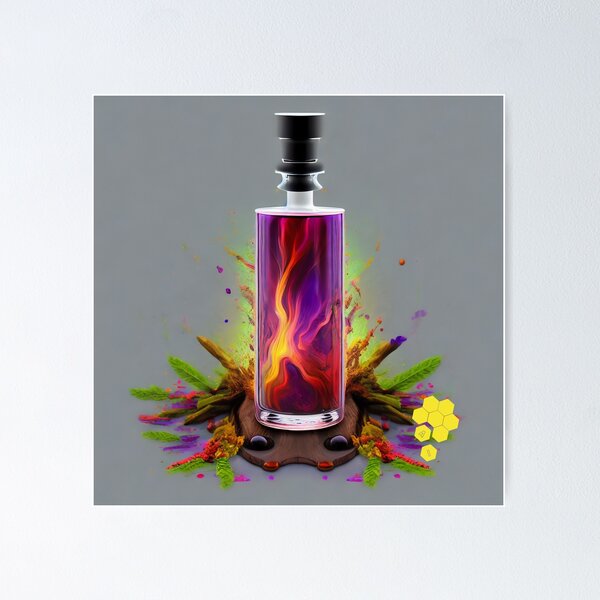 Item preview, Elixir of Enchantment: Swirling Potency designed and sold by AwakenedAlchemy9.