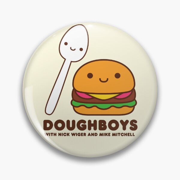 Item preview, Doughboys spoon and burger designed and sold by lemontentacle.