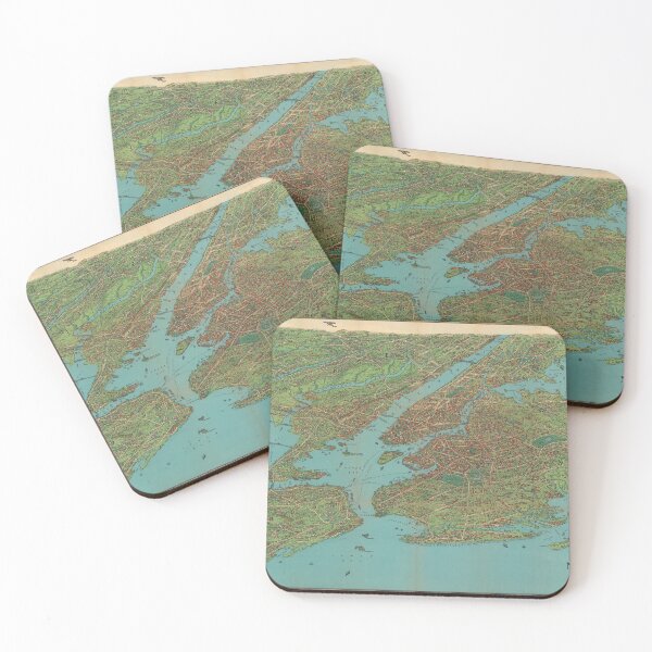 Item preview, Old map of New York (1925) designed and sold by coolshitba.